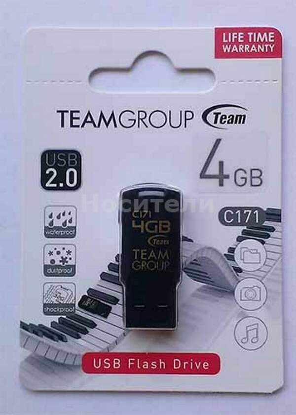 Team 4gb USB C171 Black (TC1714GB01) /18 (шт.)