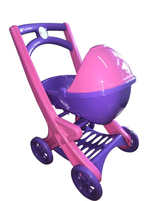 Візок для ляльок з люлькою, артикул 0121/02 (шт.)