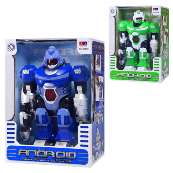 Робот KD-8803 B-C (36шт) 2 види, на бат-ці, в кор-ці, 20-11-28см (шт.)