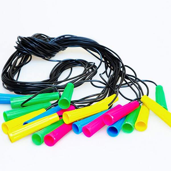 Іграшка дитяча "Скакалка №2  чорна" 2,20 см діам. 3,9 мм арт 034/3 Бамсік (шт.)