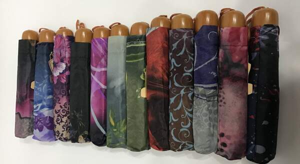 Парасолька механіка кольорова 031 (шт.)