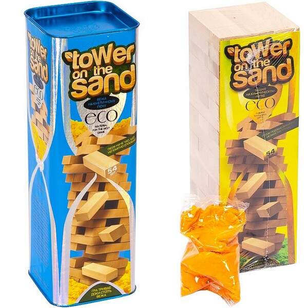 Розвиваюча настільна гра "TOWER on the SAND" укр (6) ST-02 (шт.)