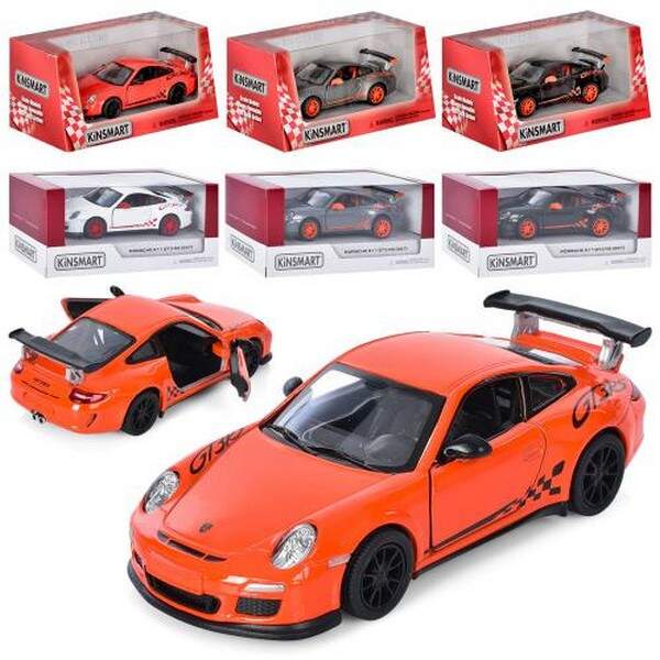 Модель легкова PORSCHE 911 GTS RS (2010) 5'' KT5352W метал.інерц.відкр.дв.4кол.кор./96/ (шт.)