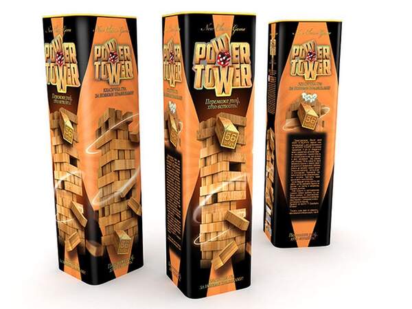 Розвиваюча настільна гра "POWER TOWER" укр (6) РТ-01U (шт.)