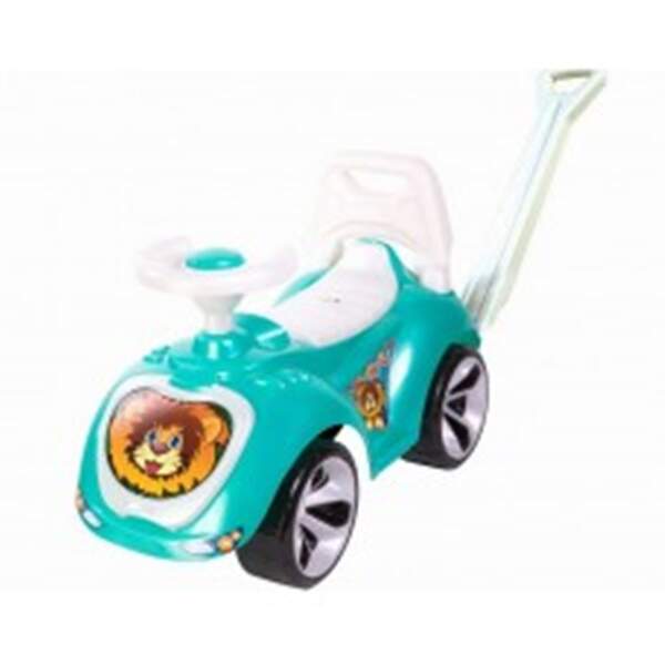 Машина-Каталка ЛАПКА з ручкою Бірюза 809 (шт.)