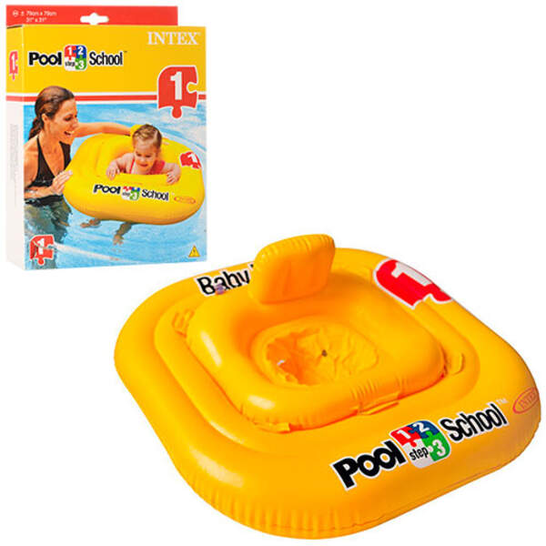 Плотик 56587 (12 шт) жовтий, 79-79см, в кор-ці, 26-20-6см (шт.)