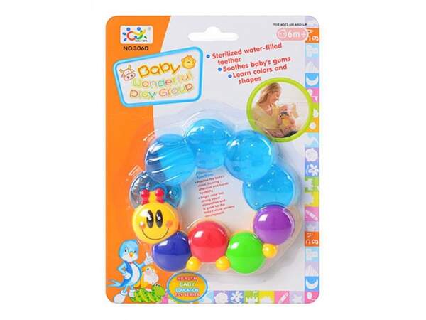 Брязкальце 306 D (96шт) прорізувач з охолодженням, 11-10-2см, на листі, 14-19,5-2,5см (шт.)