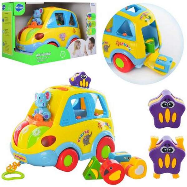 Гра 9198 UA (18шт) Автошка,21см,навч(кол,фігури),муз-зв(укр),сортер,їздить,св,бат,кор,26-17-17,5см (шт.)