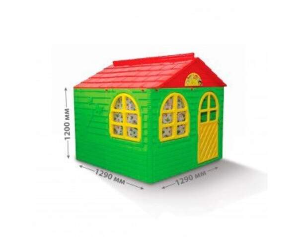 DOLONI "Будинок з шторками" (1290 мм*1290 мм*1200мм) артикул 02550/3 (шт.)