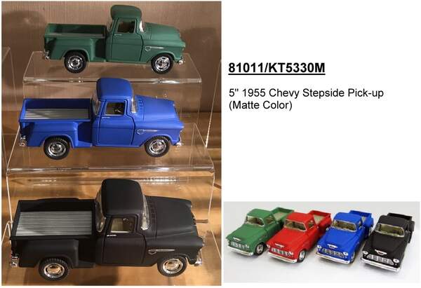 Модель пікап CHEVY STEPSIDE 5'' KT5330WM Matte метал.інерц.відкр.дв.4кол.кор./96/ (шт.)