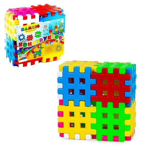 Набір дитячий "Конструктор пазлі №3" арт 114/3 Бамсік (шт.)