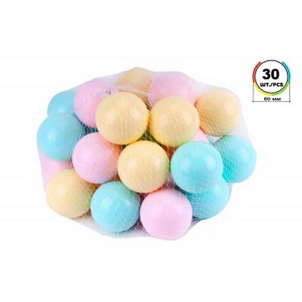 Іграшка "Набір кульок для сухих басейнів ТехноК" (30шт,60мм) Арт.5538 (шт.)