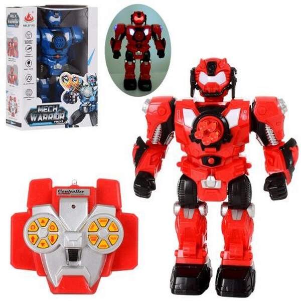 Робот 27110 (18шт) д/к, 33см, зв, св, стріляє кулями, ходить, їздить, 2кол, на бат-ці, у кор, 25-36- (шт.)