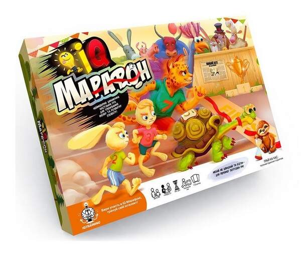 Настільна гра "IQ Марафон" укр (10) G-IQM-01-01U (шт.)