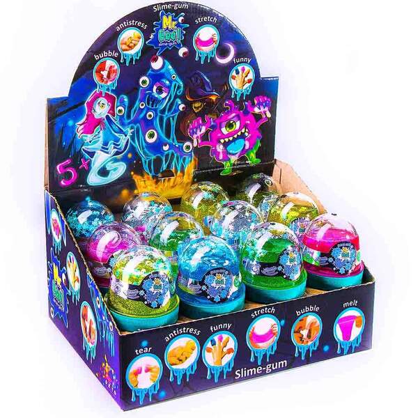 Лизун-Антистрес ТМ Mr.Boo Ice Fresh 100г (24шт/блок) 80033 (шт.)