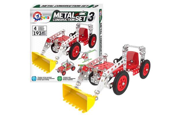 Іграшка "Конструктор металевий ТехноК", арт.6412 (шт.)