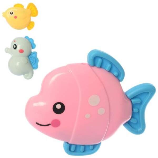 Брязкальце 325-326-327 (300шт) морська тварина, 8см, прорізувач, 3види, в пакеті, 14-15-3см (шт.)