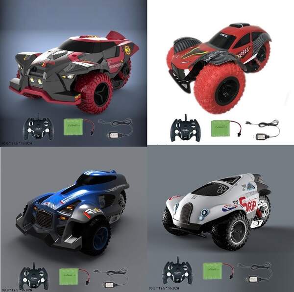 Трюкова маш. акумулятор UD2192A/3A/7A/8A (12шт) 4 види мікс, в кор 30*17,5*15см (шт.)