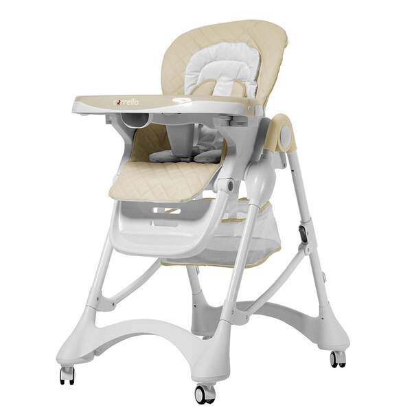 Стілець для годування CARRELLO Caramel CRL-9501/3 Cream Beige /1/ MOQ (шт.)