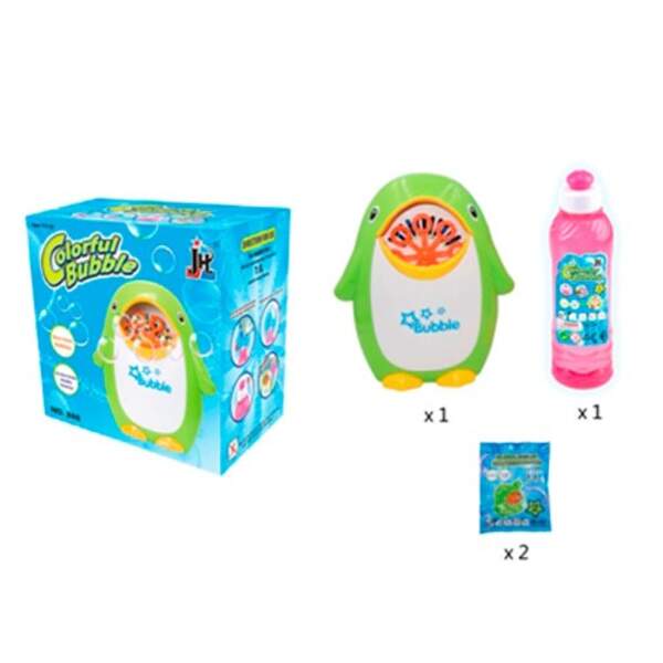 Мильна гра 348 (36шт) пінгвін, 18см, запаска, в корці, на батці, 19-19-11,5см (шт.)