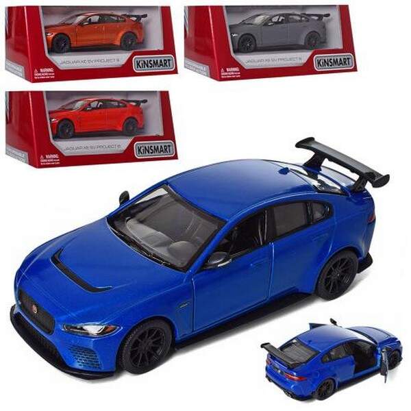 Модель легкова JAGUAR XE SV PROJECT 8 5'' KT5416W метал.інерц.відкр.дв.4кол.кор./96/ (шт.)