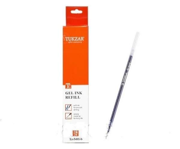 Стрижні гелеві, 131мм, 0,5мм. Голковий накінечник. СИНІ (1296/720/144) TZ 5401с (шт.)