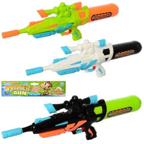 Водяний автомат MR 0251 (36шт) помпа, розмір великий, 54см, 3 кольори, в кульку, 25-60-6см (шт.)