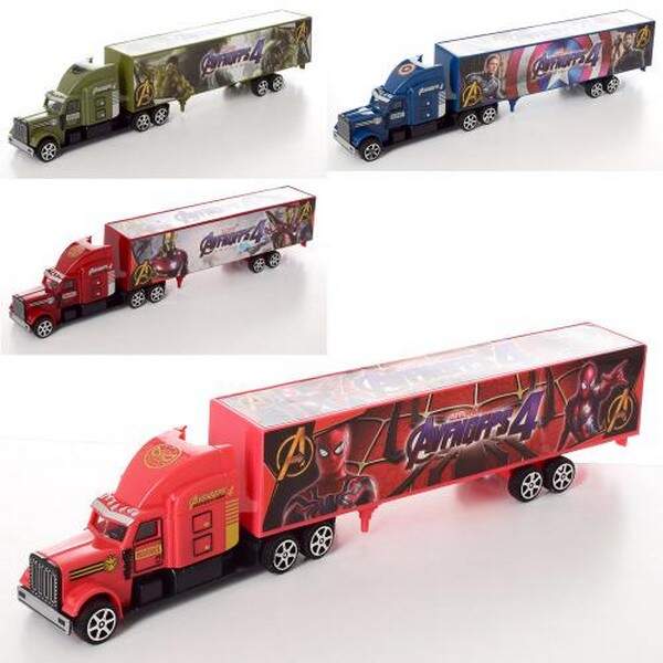 Трейлер 546-124 (180шт) AV, 29см, 4 види, в кульку, 6-29-4,5см (шт.)