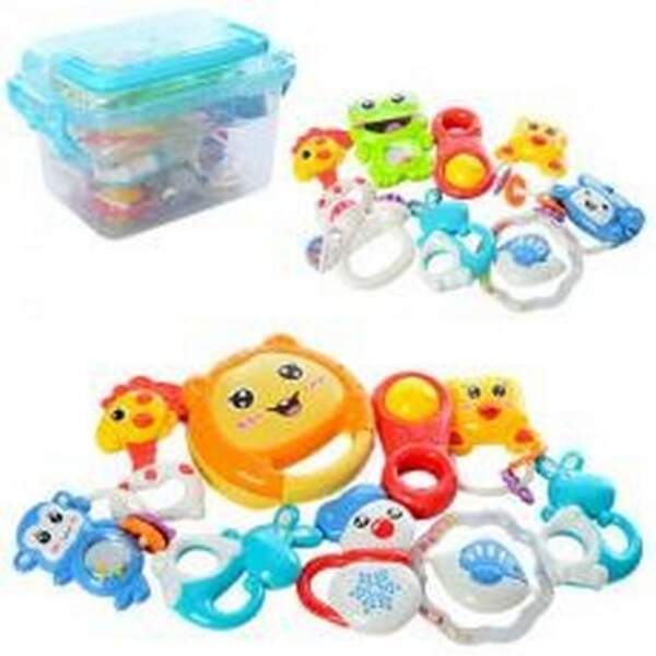 Брязкальце 776-A17-20 (24шт) від 10см, 2види(7шт і 8шт), у пласт.боксі, 23-16-13см (шт.)