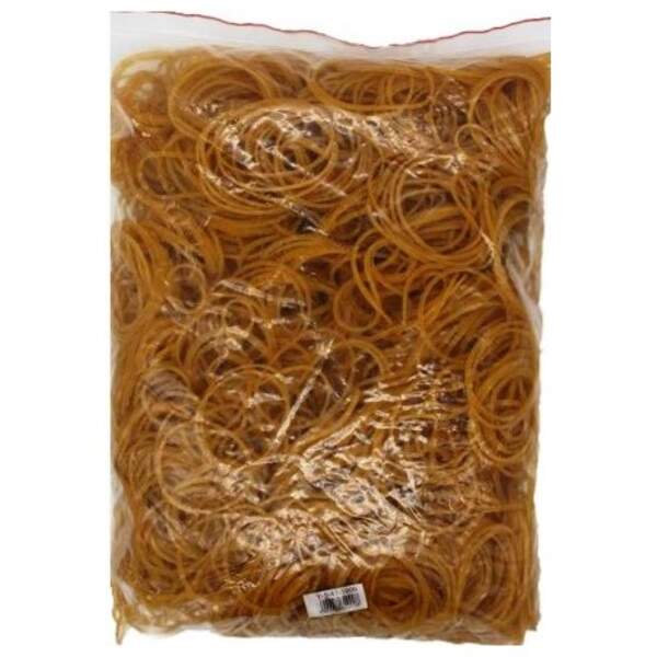 Гумка д/грошей №Y-5-43-100 жовта 43розм. 100гр. у кл. (200) (шт.)