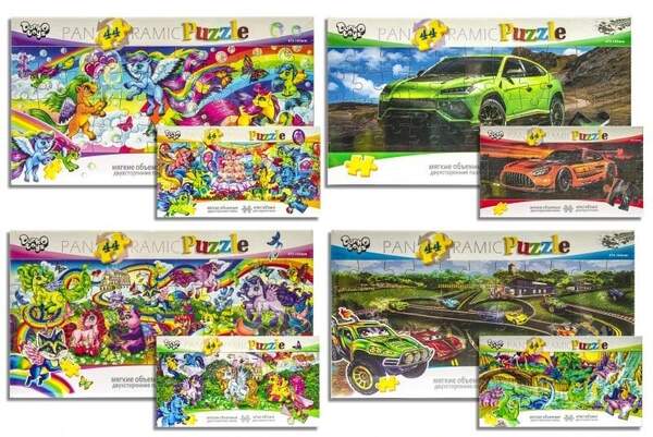 Картинка-пазл із 44 деталей с.3 (12) Р44-03-01,02,03,04,05,06 (шт.)