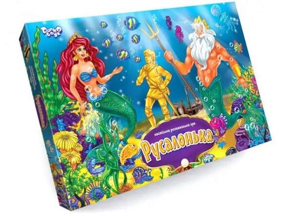 Настільна розважальна гра "Русалонька" укр (20) DTG32-0 (шт.)