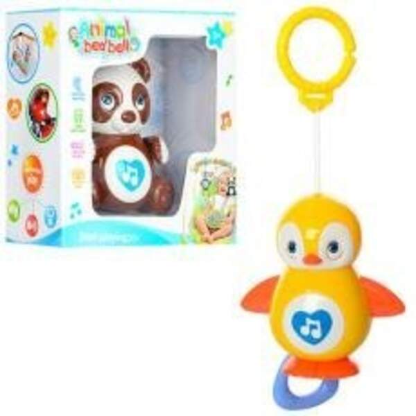 Підвіска на коляску 6602-03A (36шт) 26см, заводн, муз, підв. деталі, 2 види (панда, пінгвін), кор, 1 (шт.)