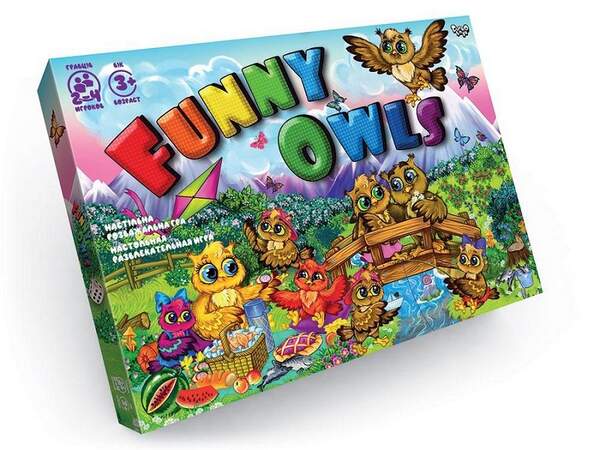 Настільна розважальна гра "Funny Owls" (20) DTG98 (шт.)