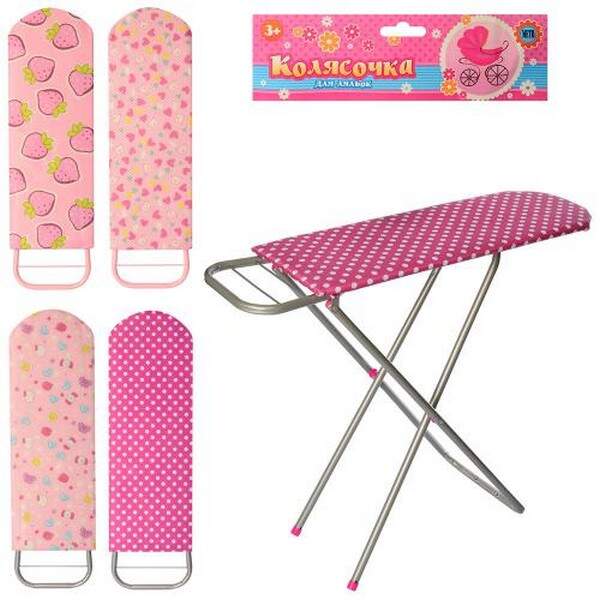 Прасувальна дошка 6607B-5-8-9-10 (24шт) 61,5-51,5-19см, 4види, в кульку, 28-80-4см (шт.)