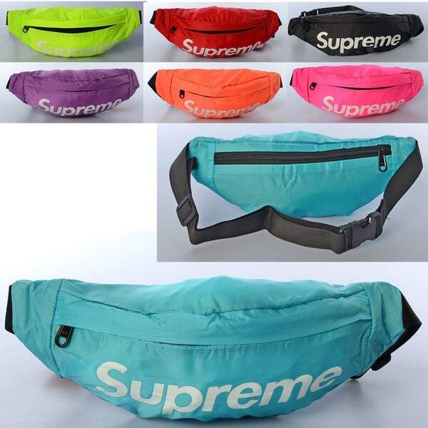 Сумка MK 4500 (30шт) спортивна, бананка, 31-11см, на пояс, 7 кольорів, в кульку, 33-15-2см (шт.)