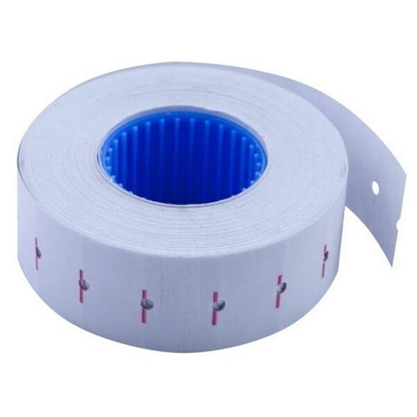 Цінник 22*12мм (1000шт, 12м), прямокутний, внутрішня намотка, білий BM.281101-12  (10/200шт) (шт.)