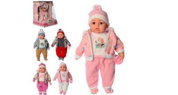 Пупс M 4414 I UA (18шт) 44см,м'яконабивний,муз-зв(укр),5вида,бат(таб),розібраний,у кор-ці,26-32,5-2 (шт.)