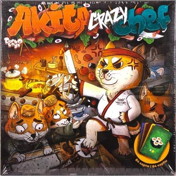 Настільна гра "Akita Crazy Chef" (10) G-ACC-01-01 (шт.)