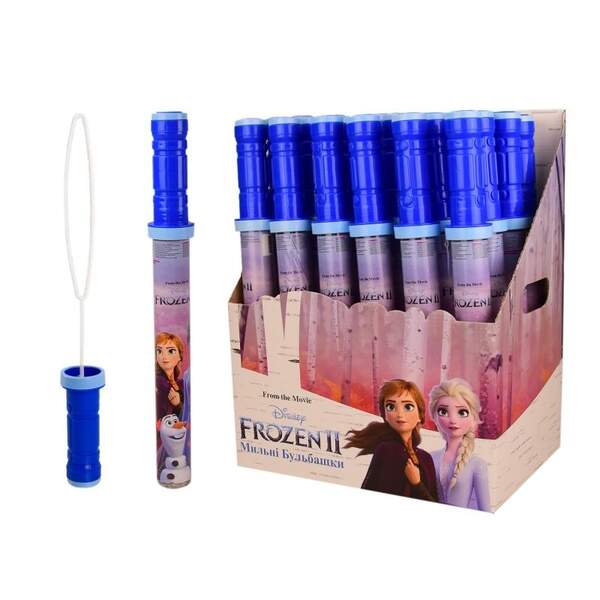 Мильні бульбашки арт. KC-0062 (96 шт) Frozen 160 мл. 24 шт в блоці, ціна за 1 шт, упак. – 28*19*35.5 (шт.)