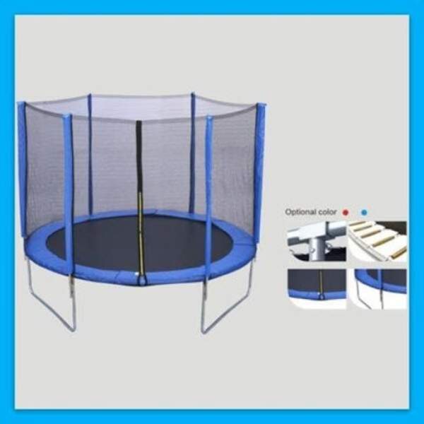 Батут круглий 72"(1,8м) RJ-0085/1 синій, з сіткою . АКЦІЯ (зібраний, без упаковки) (шт.)