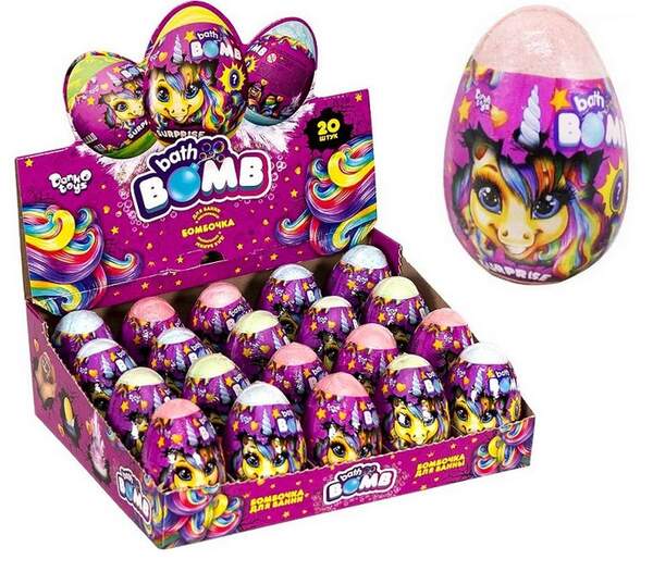 Креативна творчість "Bath Bomb" Pony (20) BB-02-03 (шт.)