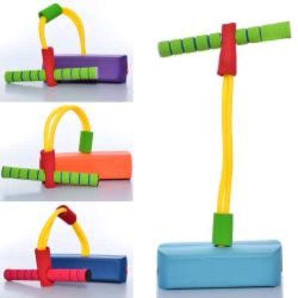 Спортивний інвентар MS 3358 (20шт) дитячий stick Jumper,пострибайка,24см,висота47см,4кол (шт.)
