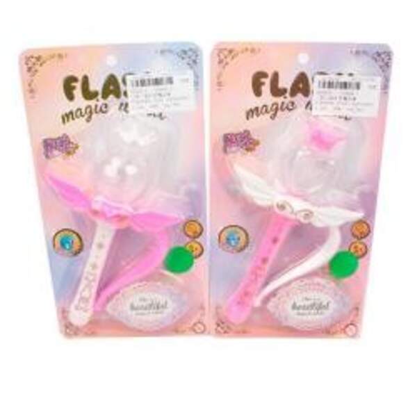 Чарівна паличка 3984A-1 (216шт) 18см, світло, 2 кольори, бат-таб, на листі, 25-13,5-4см (шт.)