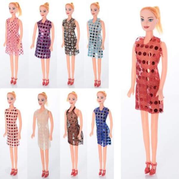 Лялька 6010 (450шт) 26см, мікс видів, у кульку, 6-26-3см (шт.)