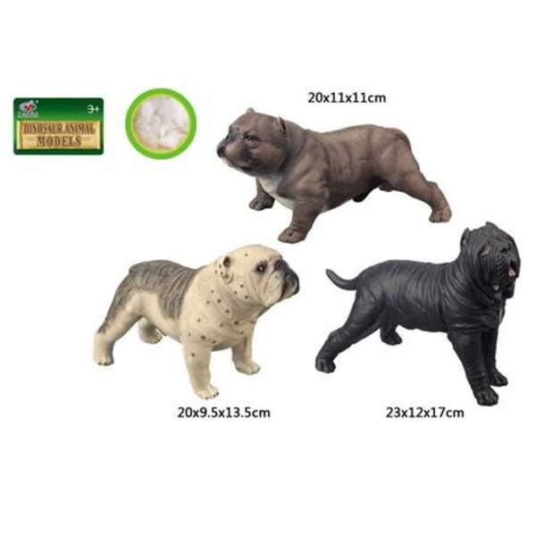 Песик Q9899-578 пітбуль/шарпей/бульдог гум.3в.кул.23*9,5*17 /144/ (шт.)