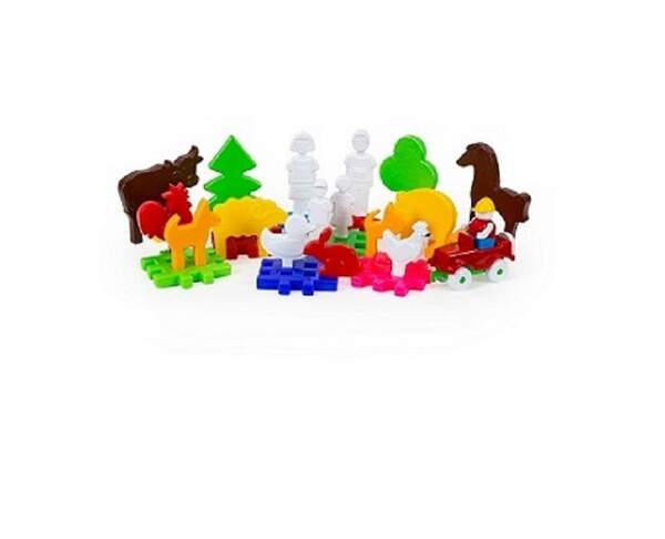 Набір дитячий "Ферма №3" арт. 115/17 (39 деталей) відро 5 л Бамсік (шт.)