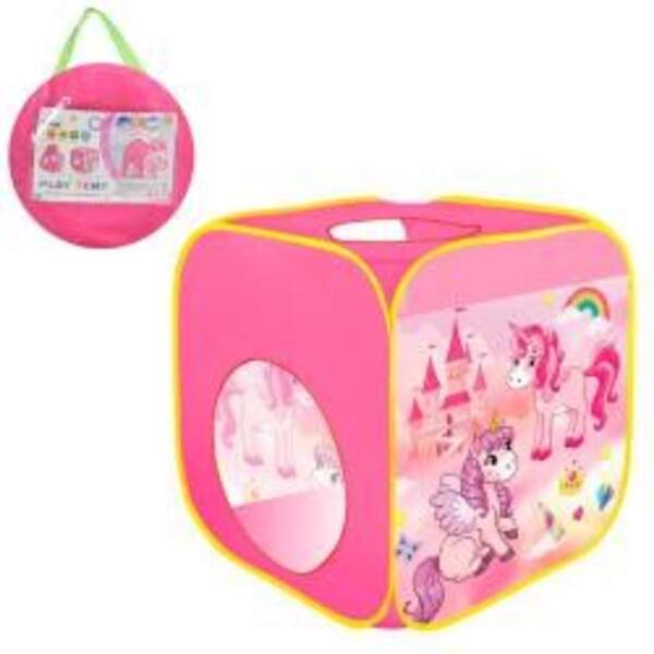 Намет MR 0703 (12шт) куб, 73-73-в75см, 3входи, єдинороги, у сумці, 40-40-3см (шт.)