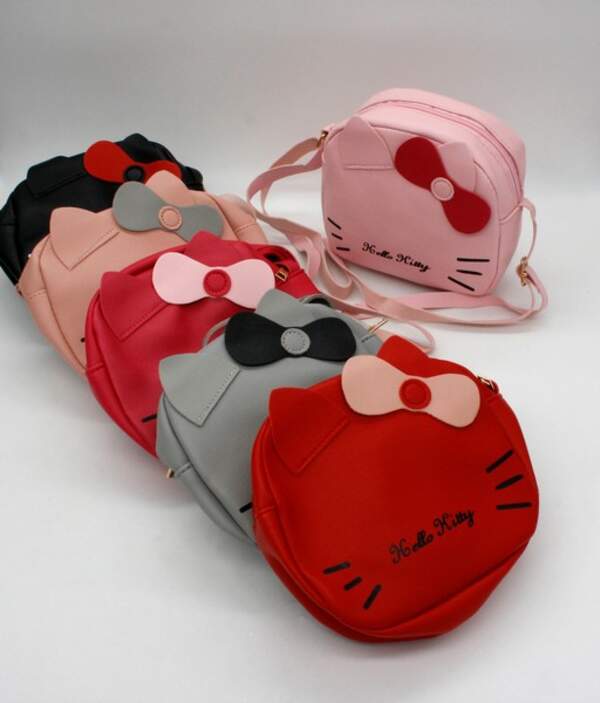 Сумка №RD-5 дитяча форма Кішка 4кол в кл. (120) (шт.)