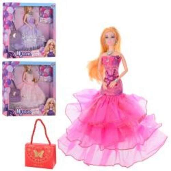 Лялька M 4832 UA (24шт) 29см, шарнірна, сумочка, 3 види. в кор-ці, 32,5-32,5-5см (шт.)